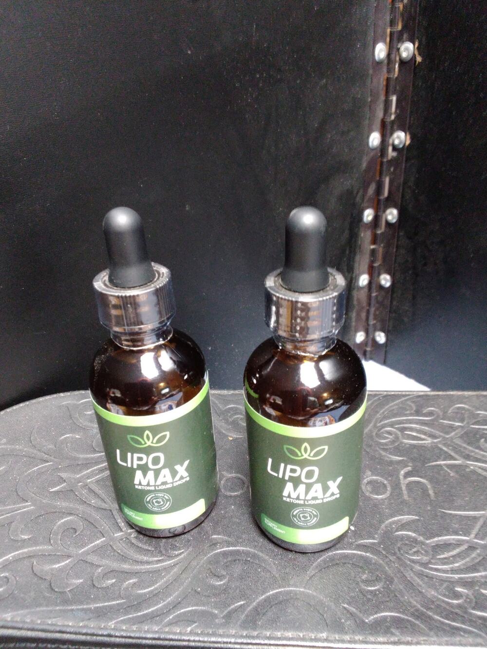 Lipo Max Ketone Liquid Drops 2 2oz Bottles expires 07/2027 Weight Loss Wellness